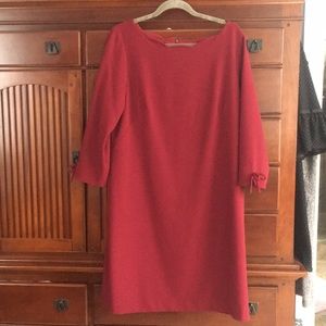 Deep Wine Colored Talbots Dress